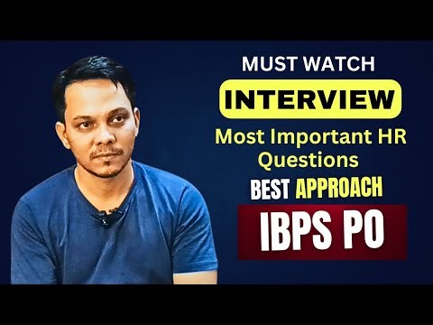 WHY BANKING I सबसे Tough HR Questions Bank Interview | Smartly Kaise Answer Kare | IBPS PO INTERVIEW
