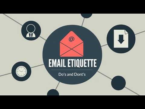 Email Etiquette