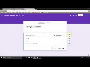 How to Add Questions to a Google Form
