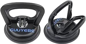Amazon.com: GuuYebe Heavy Duty Suction Cup, Vacuum Suction Cups for TV LED LCD Glass Mirror Screen Panel Granite Tiles and Compatible with Dent Puller to car Repairs Lifting Handle Removal Tool 2 Pack : Automotive