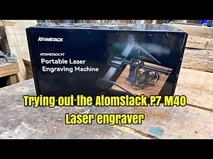 My new AtomStack P7 portable laser engraving machine