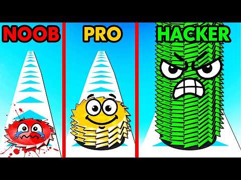 NOOB vs PRO vs HACKER GRINDER