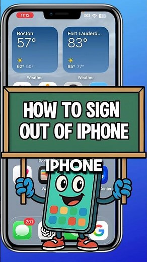 How To Sign Out of iPhone (Fast!) 🔓📱