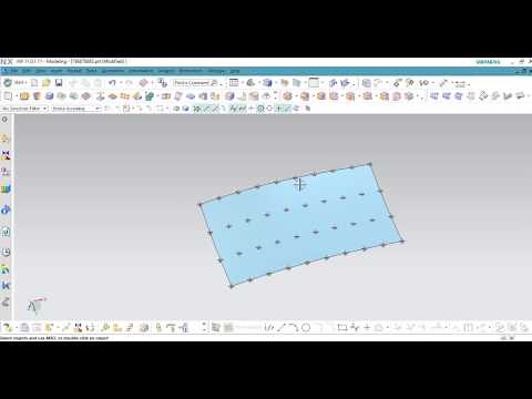 NX Through Points Surface
