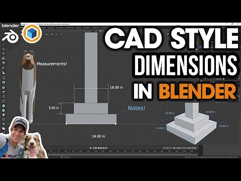 CAD Style Dimensions...IN BLENDER?