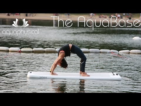 AquaBase - The World's First Floating Exercise Mat | AquaPhysical