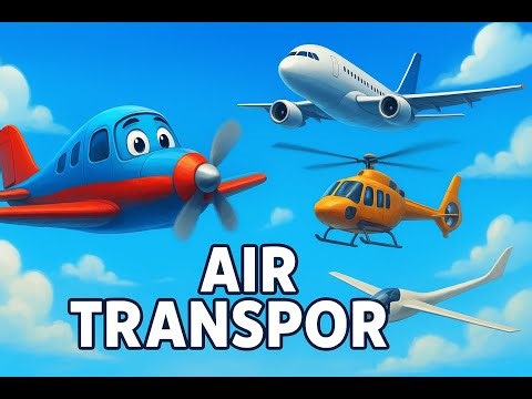 AIR TRANSPORT: REALISTIC PIXAR-STYLE ANIMATION