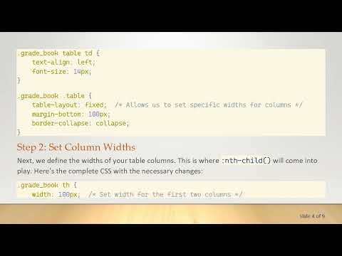 Resizing an HTML Table: Make the Last Column Bigger Than the First Two