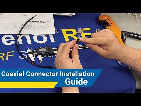 Assembly Guide For Coaxial Connector (TNC)
