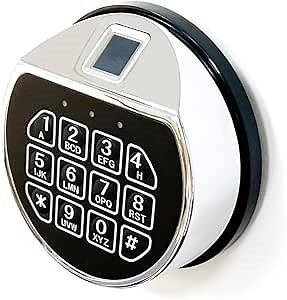 Yosec Biometric Gun Safe Lock Replacement,Digital Code Fingerprint Lock for biometric Safe Box and Cabinet