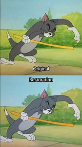 Tom and Jerry's Hatch Up Your Troubles🐭🐱, Restoration vs original! #tomandjerry #classiccartoons