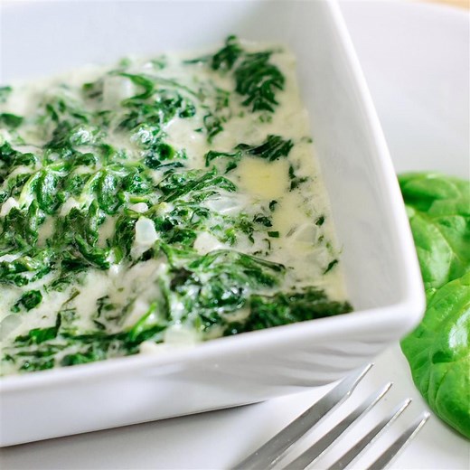 Cheesy Creamed Spinach