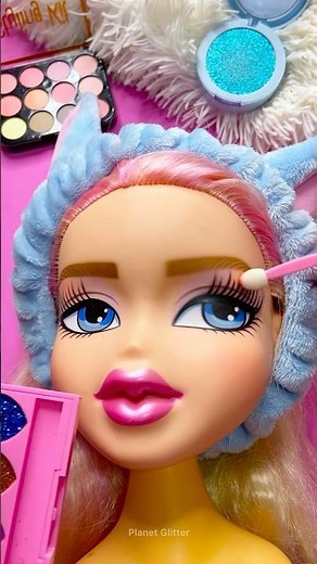 ASMR Satisfying with Unboxing & Review Mannequin Makeup Skincare Sounds Video Fast Glitter Eyeshadow