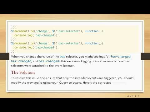 How to Handle jQuery Event Bubbling Correctly