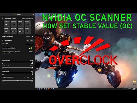 Nvidia OC Scanner: Set stable Overclock GPU