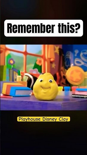 Remember the Playhouse Disney Clay Mascot? #nostalgia