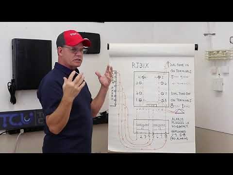 RJ31X Burglar and Fire alarm Pinouts and Wiring; Part 1