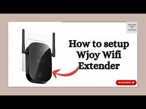 Quick Wjoy WiFi Extender Setup | No App, No Password Needed!