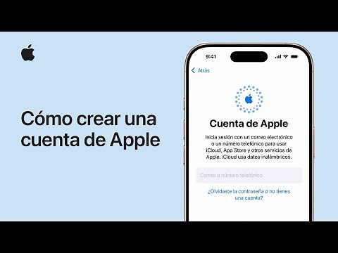 Cómo crear una cuenta de Apple | Soporte técnico de Apple