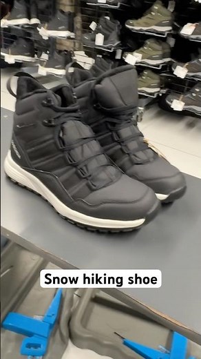 men's warm and waterproof hiking boots NH500