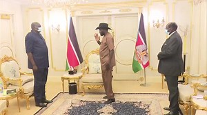 17K views · 418 reactions | The Newly appointed Governor of Lakes State receives his final briefing from President Kiir to set off for his new assignment. Governor Riny Tueny is expected to restore security in the state. SSBC NEWS 2021.06.14 | SSBC News | Facebook