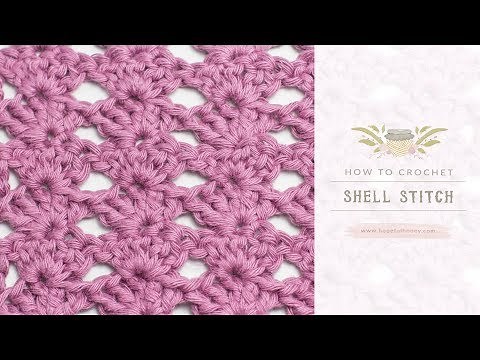 How To: Crochet The Shell Stitch - Easy Tutorial