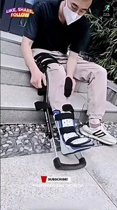 "AFO Weight Shifting Training | Evo AFO Therapy Progress | Rehabilitation Success #orthoticsathletes