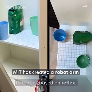 MIT has created a robot arm that grips based on reflex and can adapt in real time to grab objects. The Robo-Gripper has proximity and contact sensors which allows it to react to surfaces near objects to better grab them. The technology may allow these machines to be used in homes or other unique, unstructured environments. | Mashable