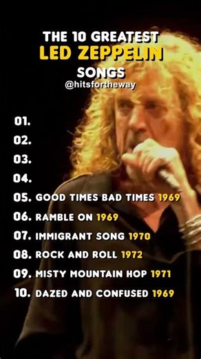 The 10 greatest LED ZEPPELIN songs