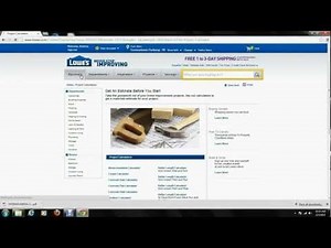 MyLowe's: Home Profile