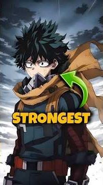 Strongest Characters in My Hero Academia 😱 #myheroacademia #shorts