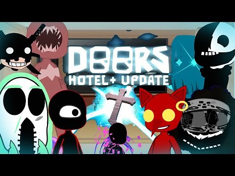 Doors Characters Reacts to Doors | Part 1 | Moonlight Cactus |