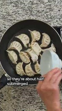 🥟 How to Cook Potstickers Like a Chinese Chef #Shorts