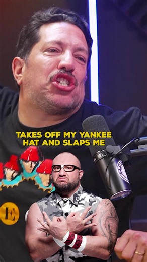 Bubba Ray Dudley slapped Sal Vulcano before an ECW show 😂 #wwe #ecw #wrestling #bubbaraydudley #salvulcano