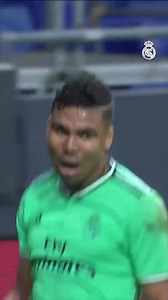 🖼️ A work of art vs Espanyol! #EspanyolRealMadrid #RealMadrid #Casemiro