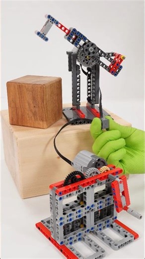 How a LEGO® generator work? #generator #robot #technic #physics