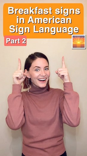Breakfast signs in ASL - Part 2 | Sign Language 101