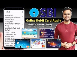 Sbi online debit card apply | sbi debit card application through internet banking