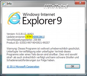 Internet Explorer 9 - Download - Kostenlos & schnell auf WinTotal.de