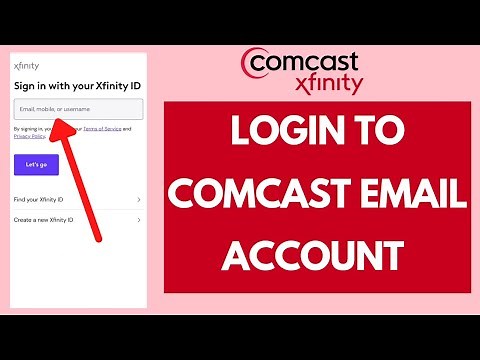 Comcast Email Login (2026): Xfinity Login | Comcast Sign in Tutorial