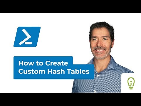 How to Create Custom Hash Tables in Windows PowerShell