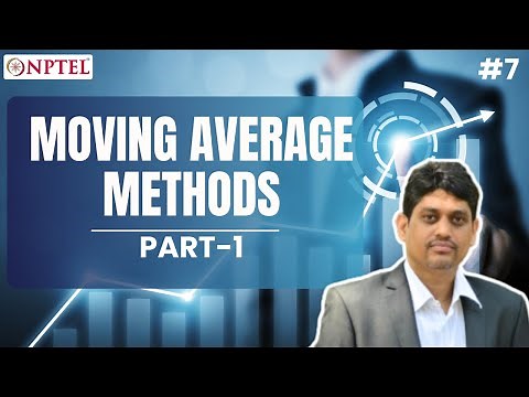 #7 Lecture 5A | Moving Average Methods | Simple | Weighted & Exponential Moving Average
