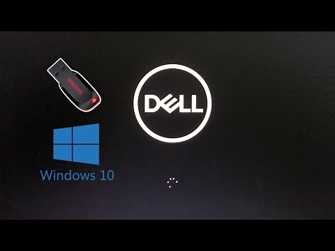 DELL : How to install Windows 10 from USB | NETVN