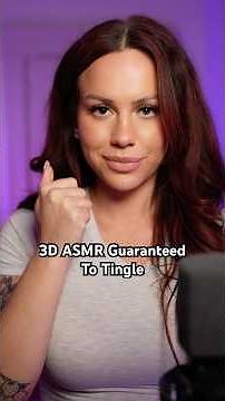 3D ASMR Guaranteed To Tingle