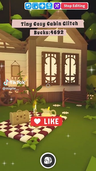 Tiny Cozy Cabin Glitch Tour 🏚️ Roblox Adopt Me #migite #adoptmebuilds #adoptme #fyp #fy #adoptmehouse #adoptmehousetour #adoptmehouseglitch#adoptmecozycabin