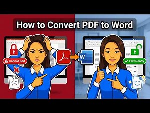FREE How to Convert PDF to Word