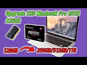 Cara lengkap upgrade ssd + install macOS macbook pro 2015