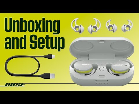 Bose Sport Earbuds – Unboxing and Setup