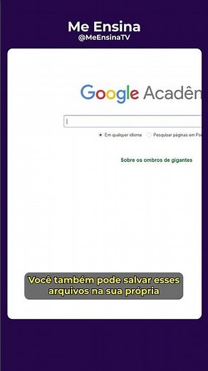 Google Acadêmico: O Google para estudantes, profissionais e curiosos