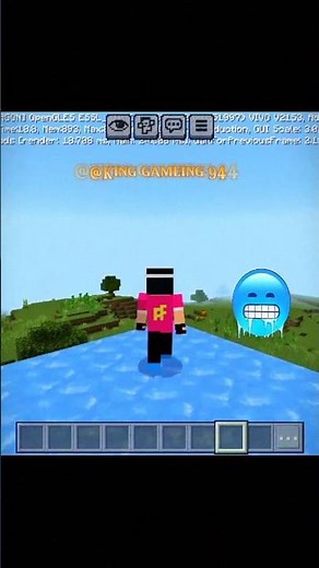 How to Create a Blue Ice Path Instantly in Minecraft | Command Block Tutorial #minecraft #shorts